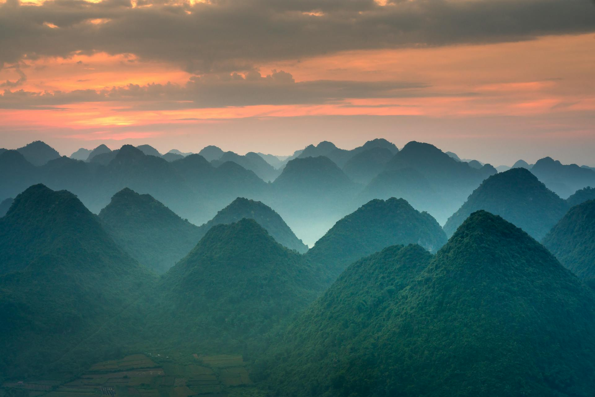 Data center aisle with blue lighting
